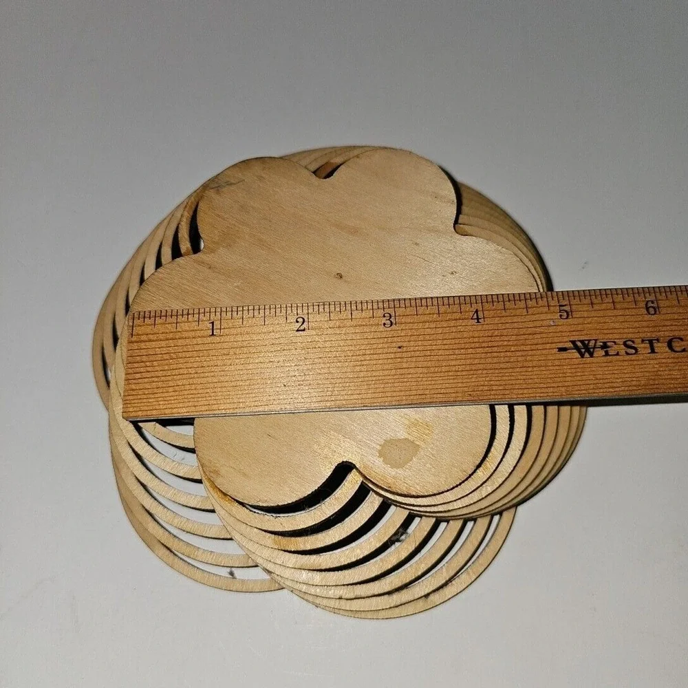 Vintage Decorative Hand Carved Wood Bowl - Mid Century Modern Home‎ Decor Accent